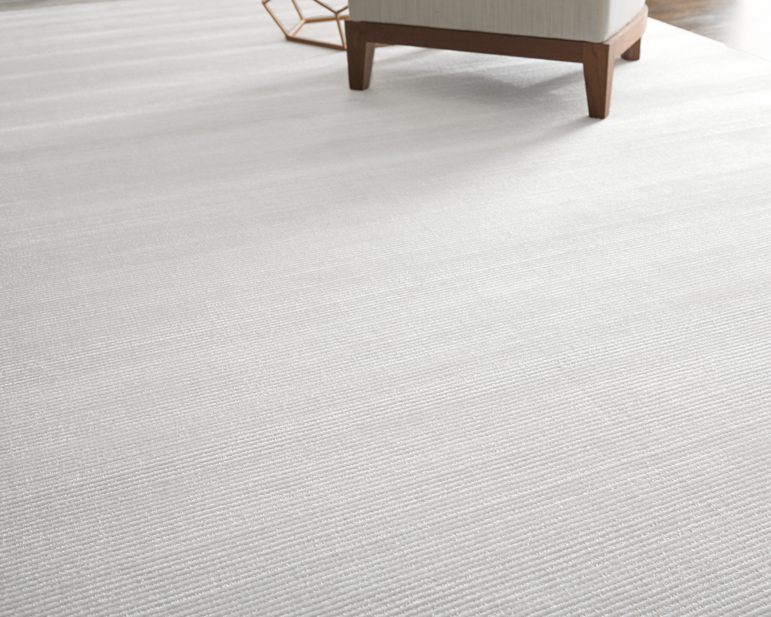 Feizy Abbott Modern Solid 8A24F White Area Rug - Image 2