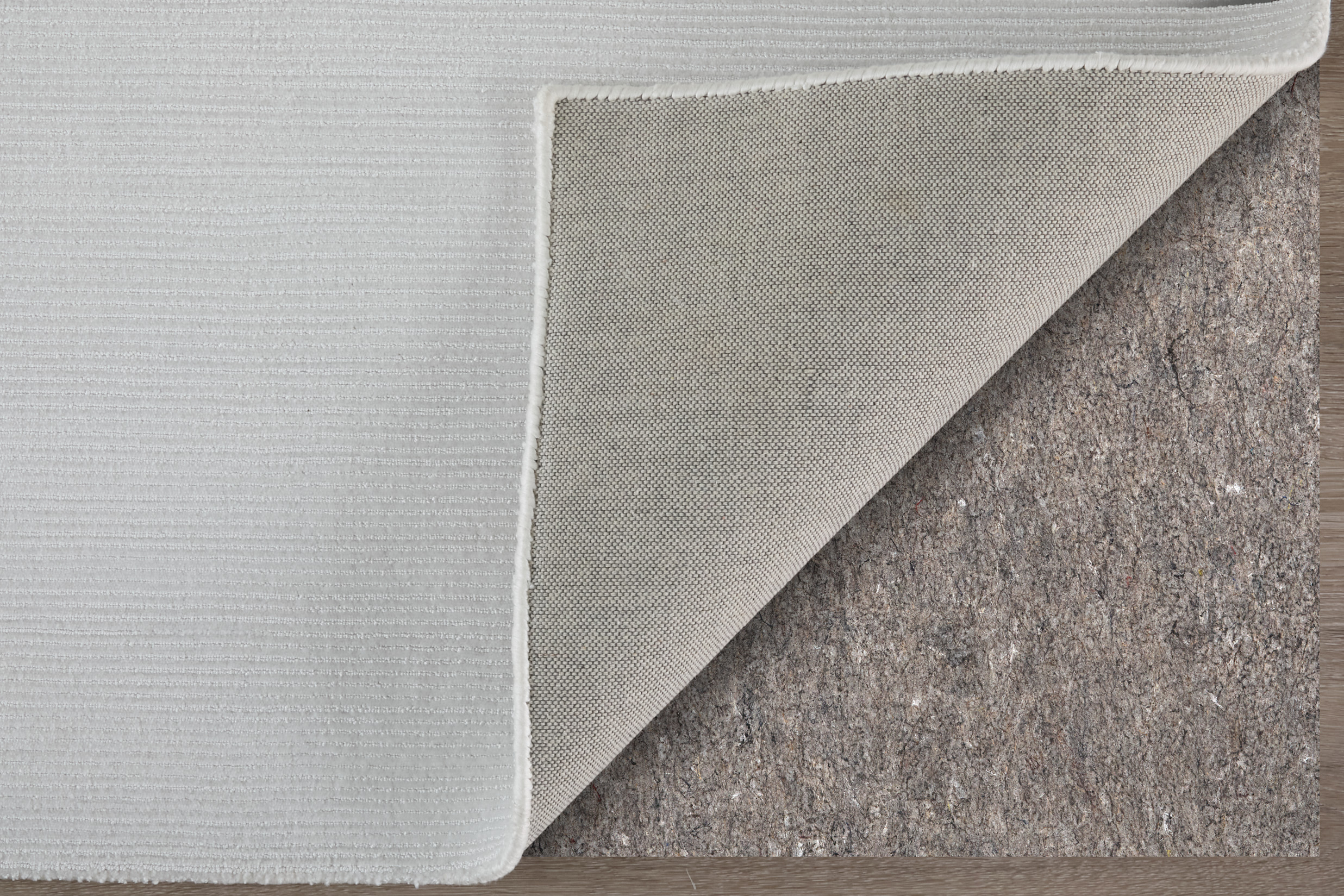 Feizy Abbott Modern Solid 8A24F White Area Rug - Image 8