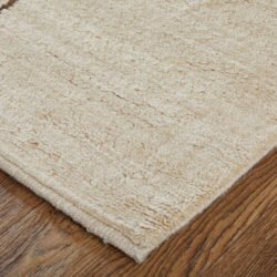 Alternative view of Feizy Agape Modern Abstract 69H7F Ivory/Brown Area Rug
