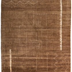 Feizy Agape Modern Abstract 69HAF Brown/Ivory Area Rug
