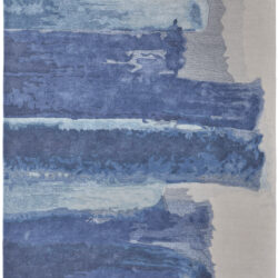 Feizy Anya Transitional Abstract 8921F Blue/Ivory Area Rug