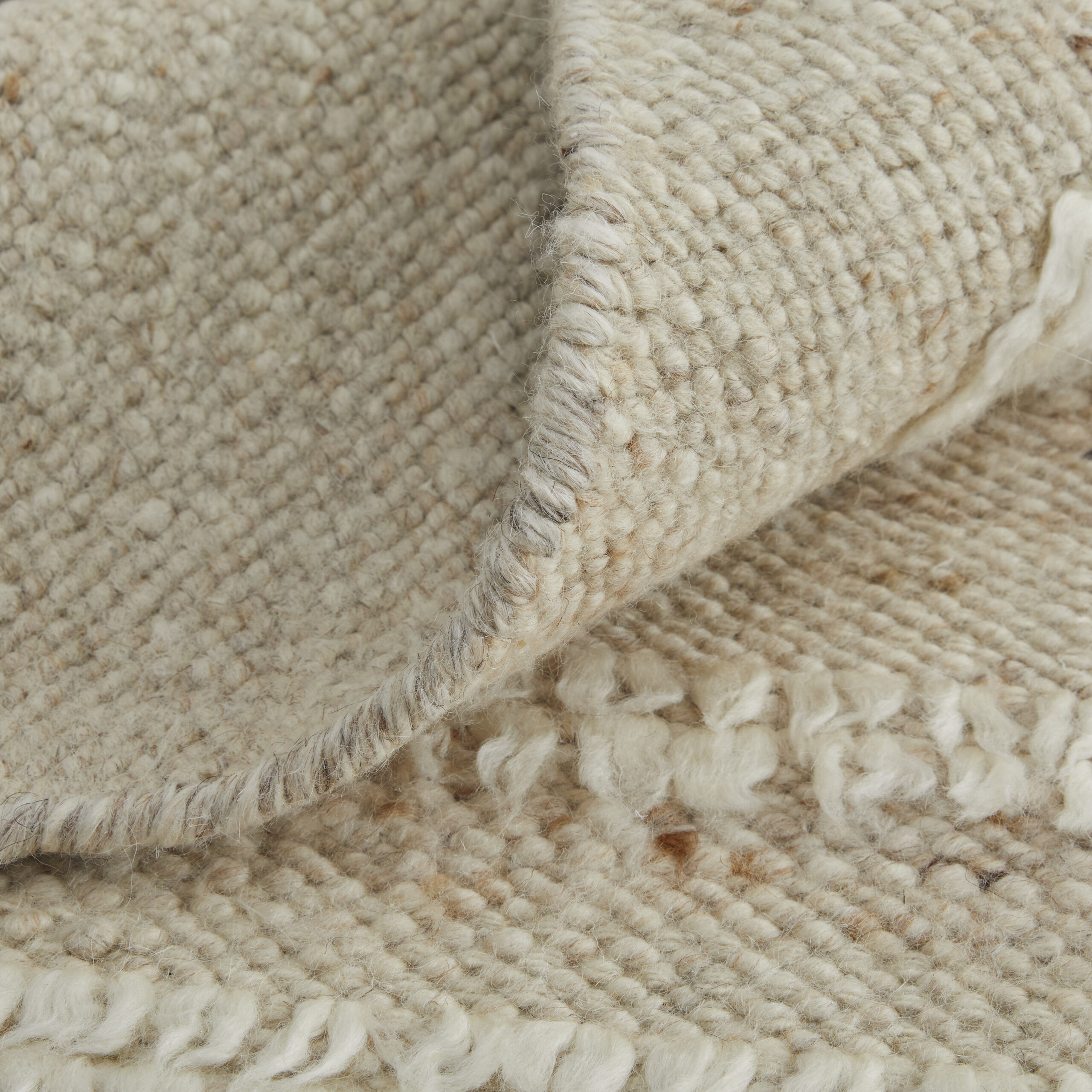 Feizy Ashby Transitional Stripes 8910F White/Tan Area Rug - Image 8