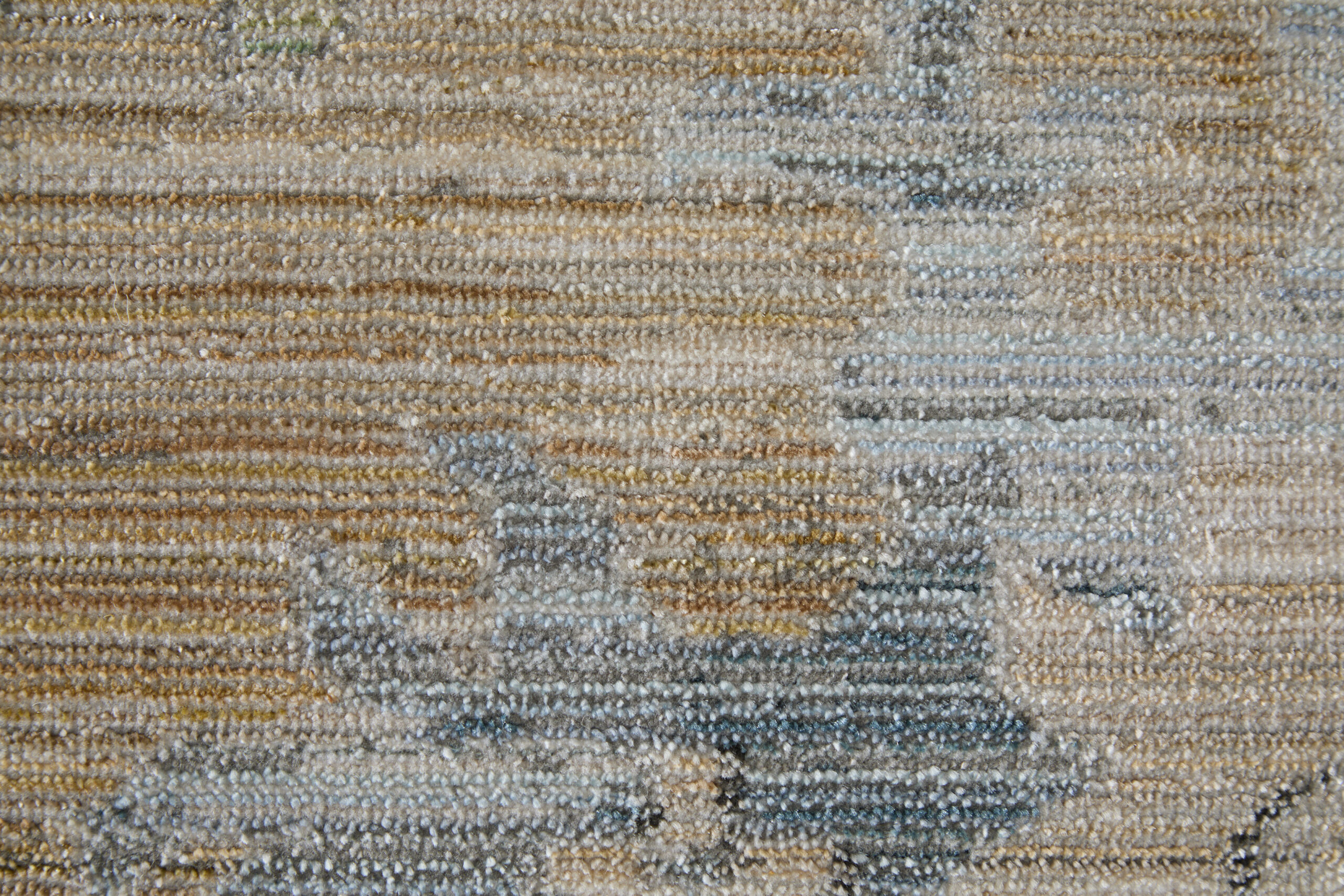 Feizy Augustine Traditional Floral & Botanical 39TXF Tan/Blue/Ivory Area Rug - Image 5