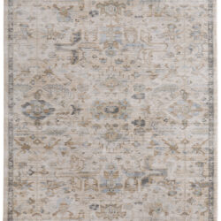 Feizy Augustine Traditional Floral & Botanical 39TYF Ivory/Tan/Blue Area Rug