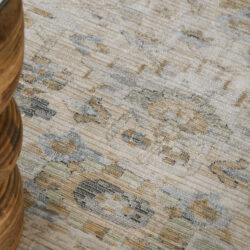 Alternative view of Feizy Augustine Traditional Floral & Botanical 39TYF Ivory/Tan/Blue Area Rug