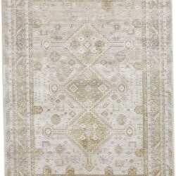 Feizy Aura Modern Persian 3738F Gold/Ivory Area Rug