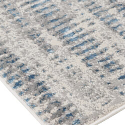 Alternative view of Feizy Azure Modern Abstract 3402F Blue/Gray/Ivory Area Rug
