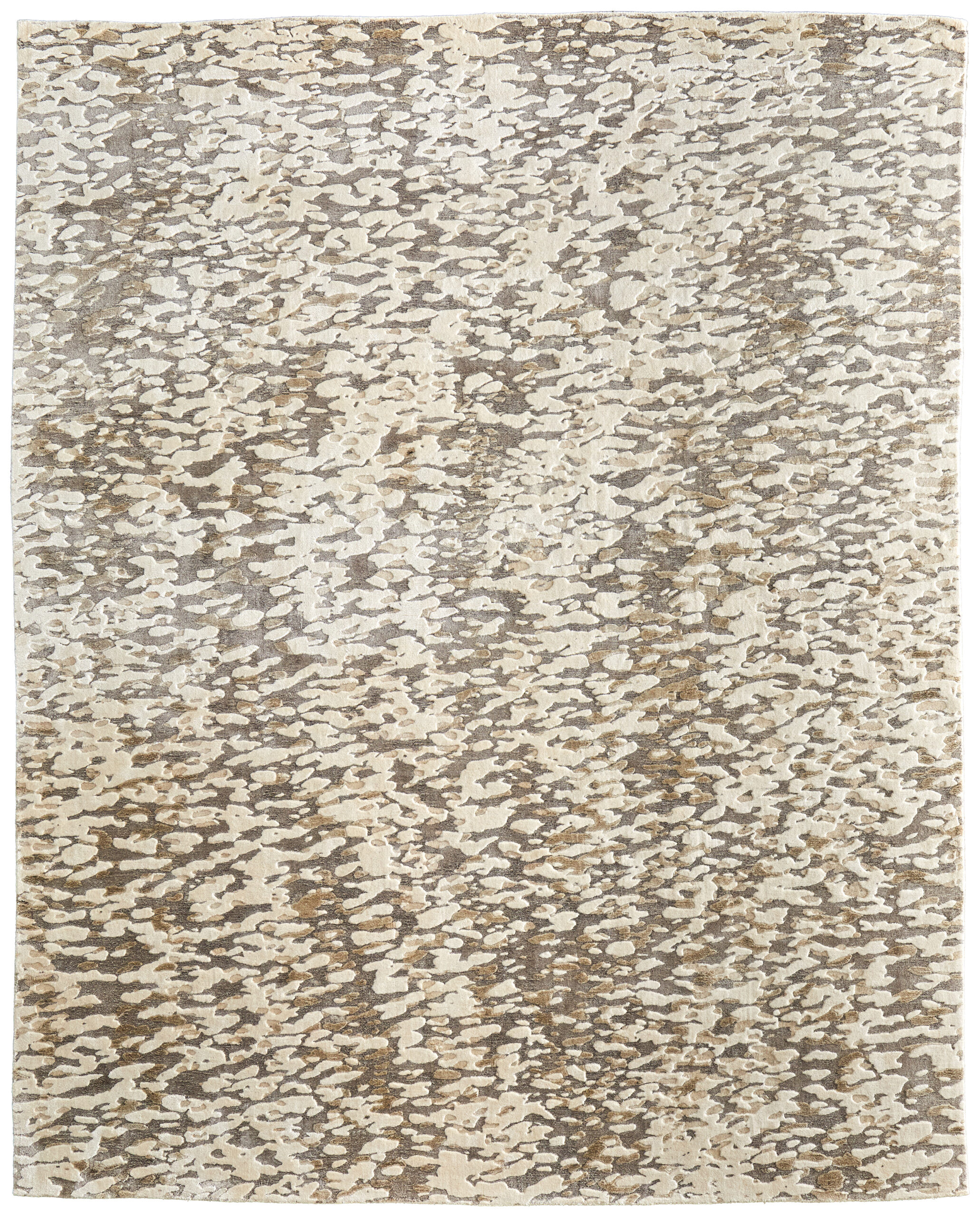 Feizy Braden Modern Abstract 8A52F Tan/Taupe Area Rug