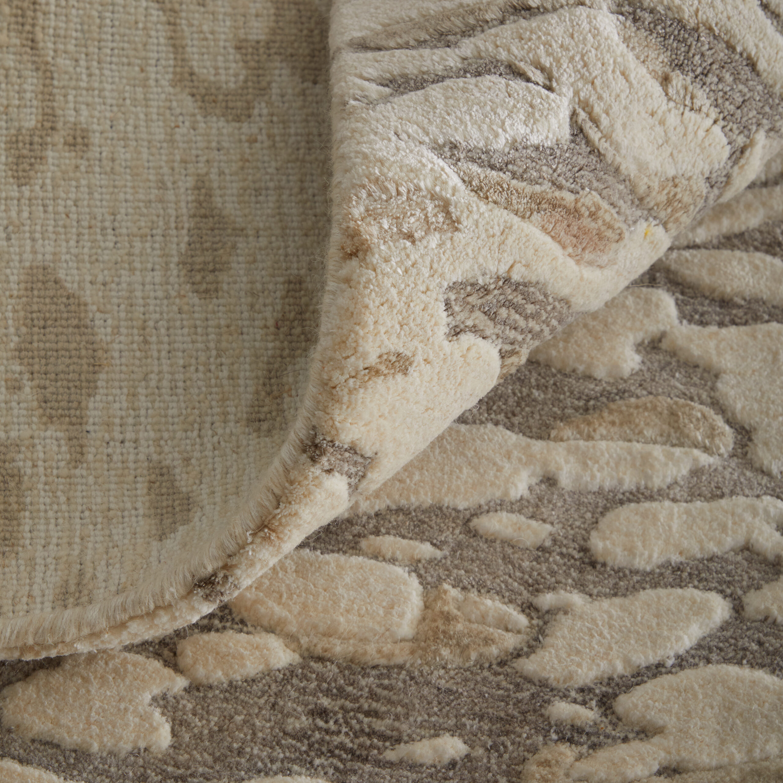 Feizy Braden Modern Abstract 8A52F Tan/Taupe Area Rug - Image 8