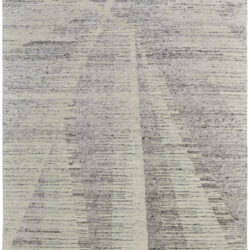 Feizy Brighton Modern Abstract 69CHF Ivory/Gray Area Rug