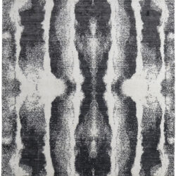 Feizy Coda Modern Abstract 8930F Black/White Area Rug