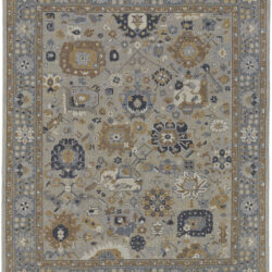 Feizy Corbitt Traditional Oriental 0612F Blue/Brown/Gray Area Rug