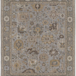 Feizy Corbitt Traditional Oriental 0612F Blue/Gold/Gray Area Rug