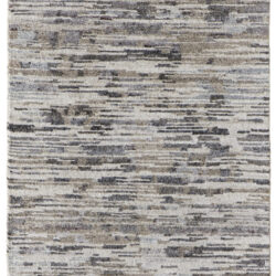 Feizy Conroe Modern Abstract 6821F Gray/Blue/Silver Area Rug
