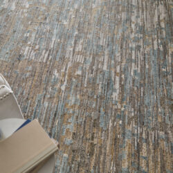 Alternative view of Feizy Conroe Modern Abstract 6822F Brown/Gray Area Rug