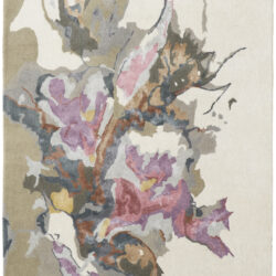 Feizy Dafney Transitional Floral & Botanical 8864F Purple/Pink/Green Area Rug