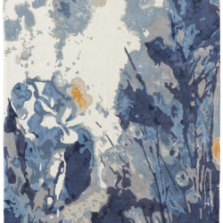 Feizy Dafney Transitional Floral & Botanical 8871F Blue Area Rug