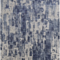 Feizy Eastfield Modern Abstract 69AGF Blue/Ivory Area Rug