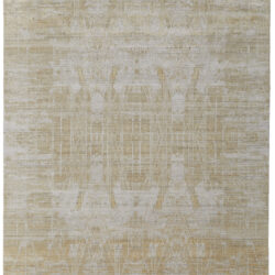Feizy Eastfield Modern Abstract 69FPF Yellow/Ivory/Gold Area Rug