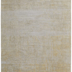 Feizy Eastfield Modern Abstract 69FRF Yellow/Ivory/Gold Area Rug