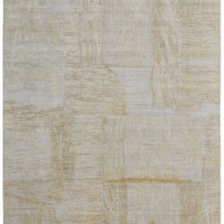 Feizy Eastfield Modern Abstract 69FTF Yellow/Ivory/Gold Area Rug