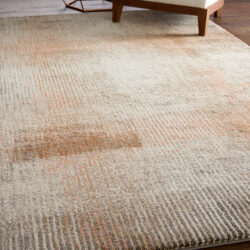 Alternative view of Feizy Eden Modern Abstract 39QPF Ivory/Taupe/Pink Area Rug