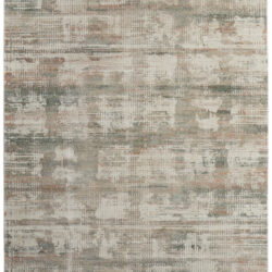 Feizy Eden Modern Abstract 39QWF Ivory/Gray/Green Area Rug