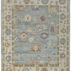 Feizy Fillmore Transitional Floral & Botanical 69CJF Blue/Ivory/Yellow Area Rug