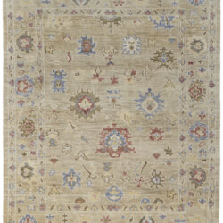 Feizy Fillmore Transitional Floral & Botanical 69CJF Brown/Tan/Blue Area Rug