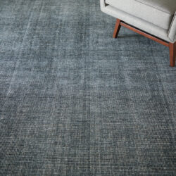 Alternative view of Feizy Fleetwood Modern Solid 8A06F Blue Area Rug