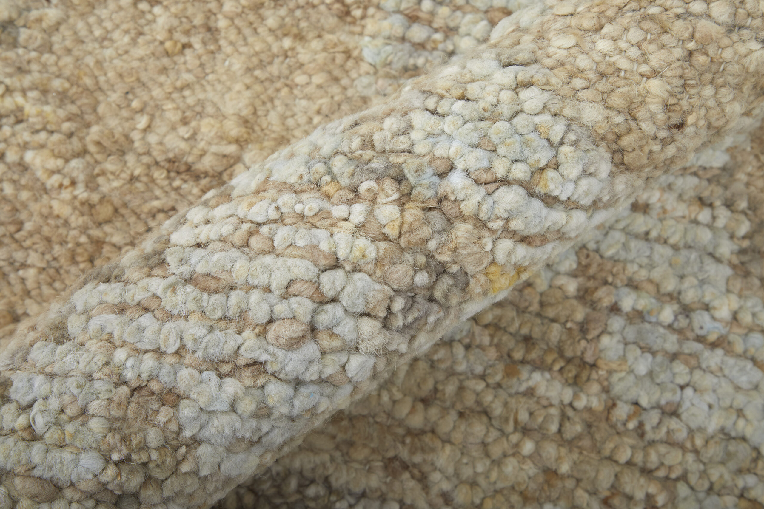 Feizy Grafton Transitional Floral & Botanical 69F8F Tan/Gray/Ivory Area Rug - Image 4