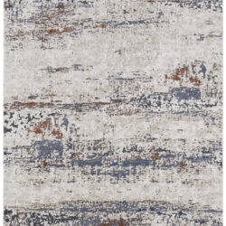 Feizy Gilmore Modern Abstract 39MLF Ivory/Blue/Gray Area Rug
