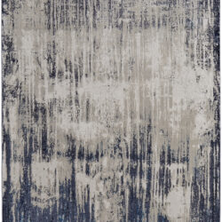 Feizy Indio Modern Abstract 39GYF Tan/Blue/Ivory Area Rug