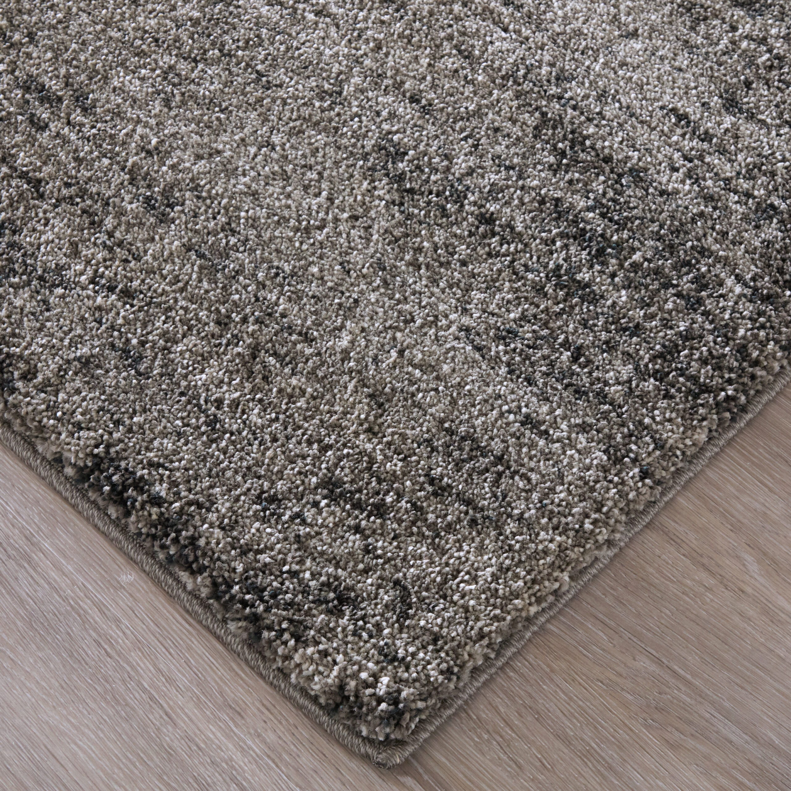 Feizy Jameson Modern Distressed 39R8F Gray/Black Area Rug - Image 3