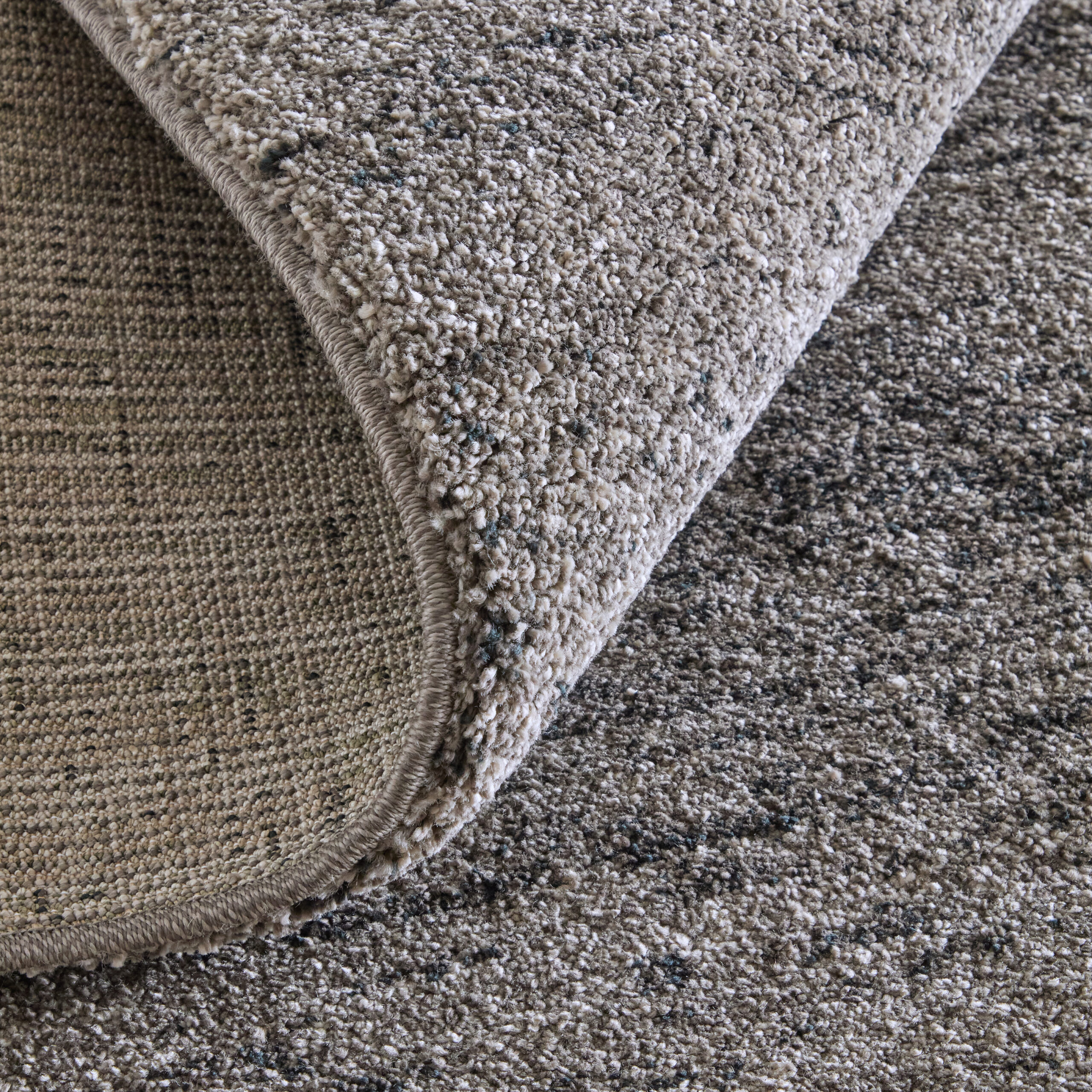 Feizy Jameson Modern Distressed 39R8F Gray/Black Area Rug - Image 9