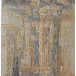 Feizy Jaxson Modern Abstract 39Q0F Tan/Brown/Gray Area Rug