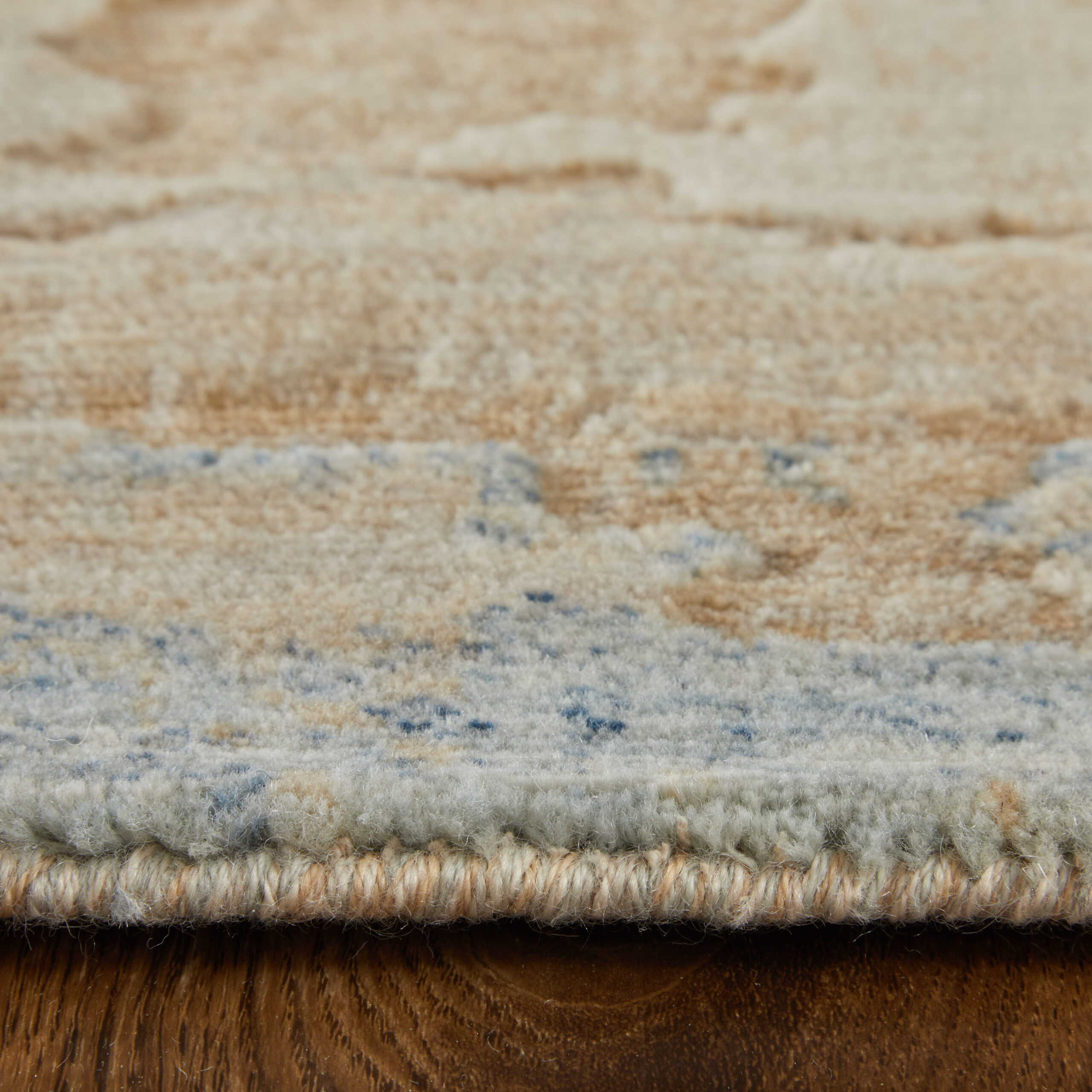 Feizy Jaxson Modern Abstract 39Q0F Tan/Brown/Gray Area Rug - Image 6