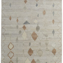 Feizy Kasbah Transitional Moroccan 69G1F Tan/Orange/Gray Area Rug