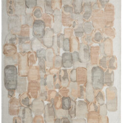 Feizy Kendall Modern Abstract 8A61F Tan/Gray/Ivory Area Rug