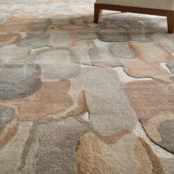 Alternative view of Feizy Kendall Modern Abstract 8A61F Tan/Gray/Ivory Area Rug