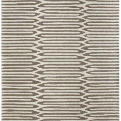 Feizy Kimball Transitional Abstract 8A31F Taupe/Ivory Area Rug