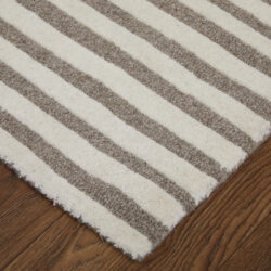 Alternative view of Feizy Kimball Transitional Abstract 8A31F Taupe/Ivory Area Rug
