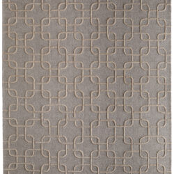 Feizy Kimball Transitional Trellis & Lattice 8A35F Gray/Taupe/Tan Area Rug