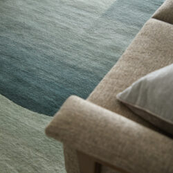 Alternative view of Feizy Katya Modern Geometric 8991F Green/Gray Area Rug