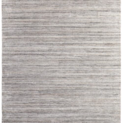 Feizy Lakewood Modern Solid 8A23F Gray/Black/Brown Area Rug