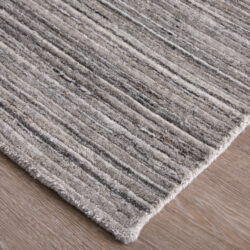 Alternative view of Feizy Lakewood Modern Solid 8A23F Gray/Black/Brown Area Rug