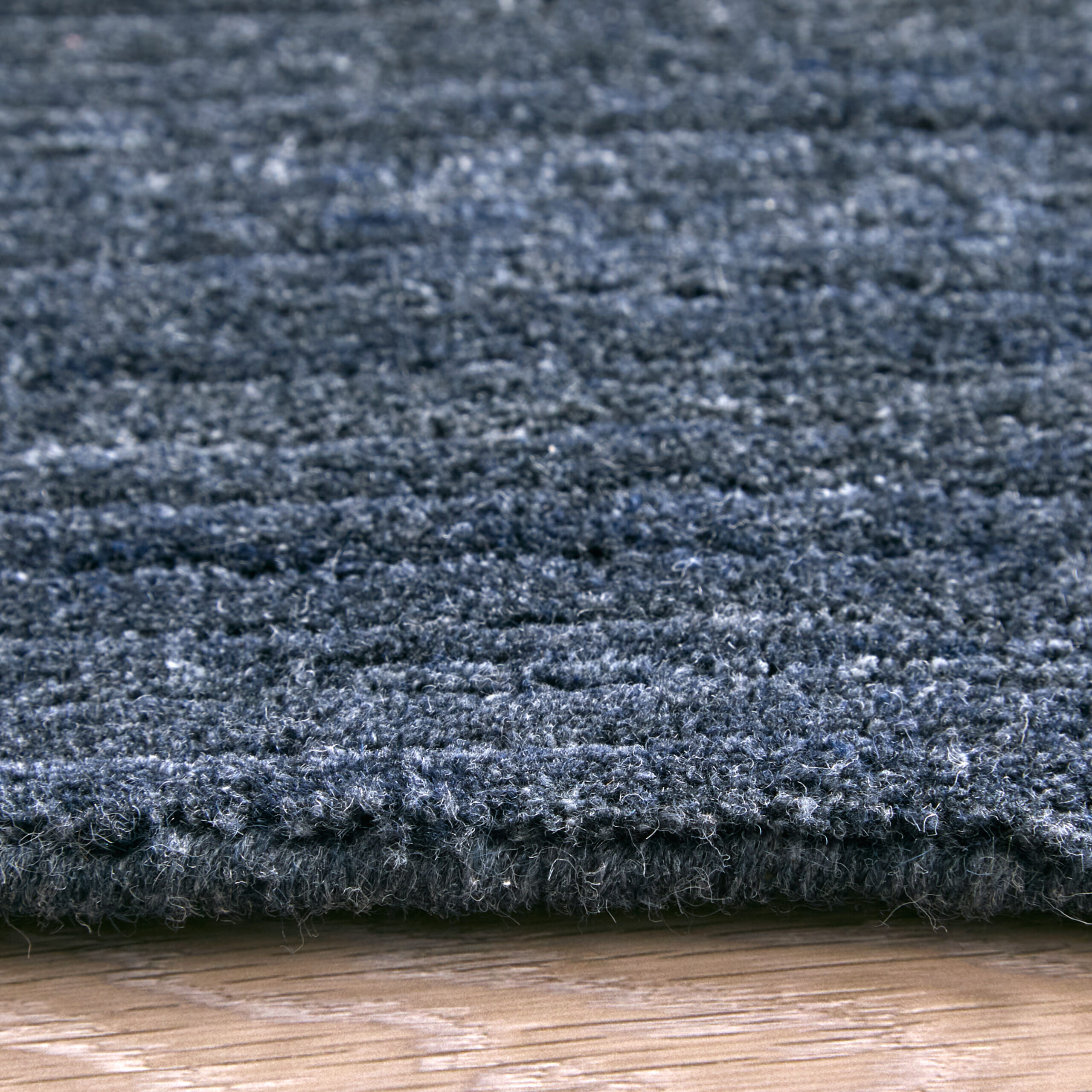 Feizy Lakewood Modern Solid 8A23F Blue/Gray Area Rug - Image 5
