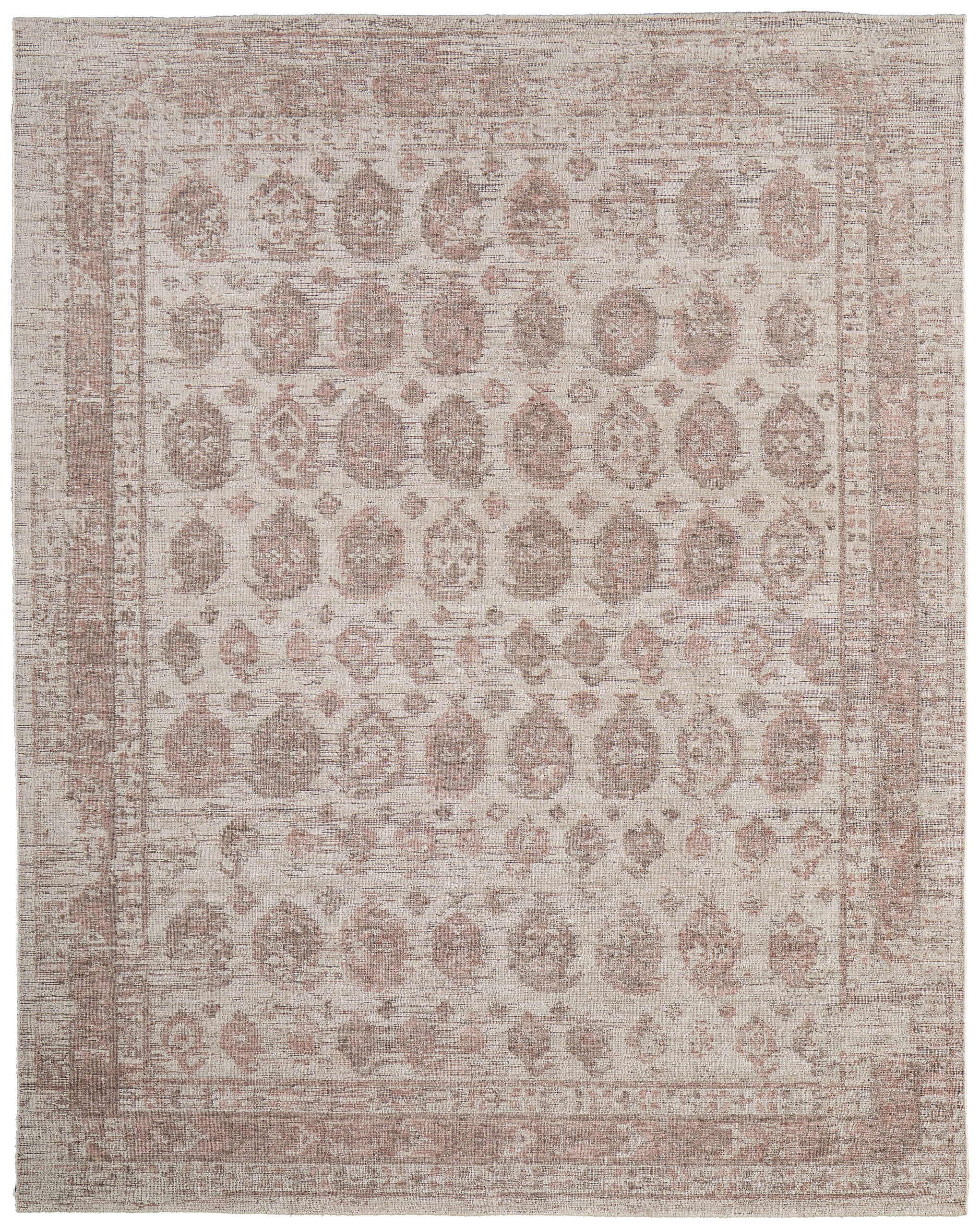 Feizy Loralai Traditional Oriental 8A66F Red/Ivory Area Rug
