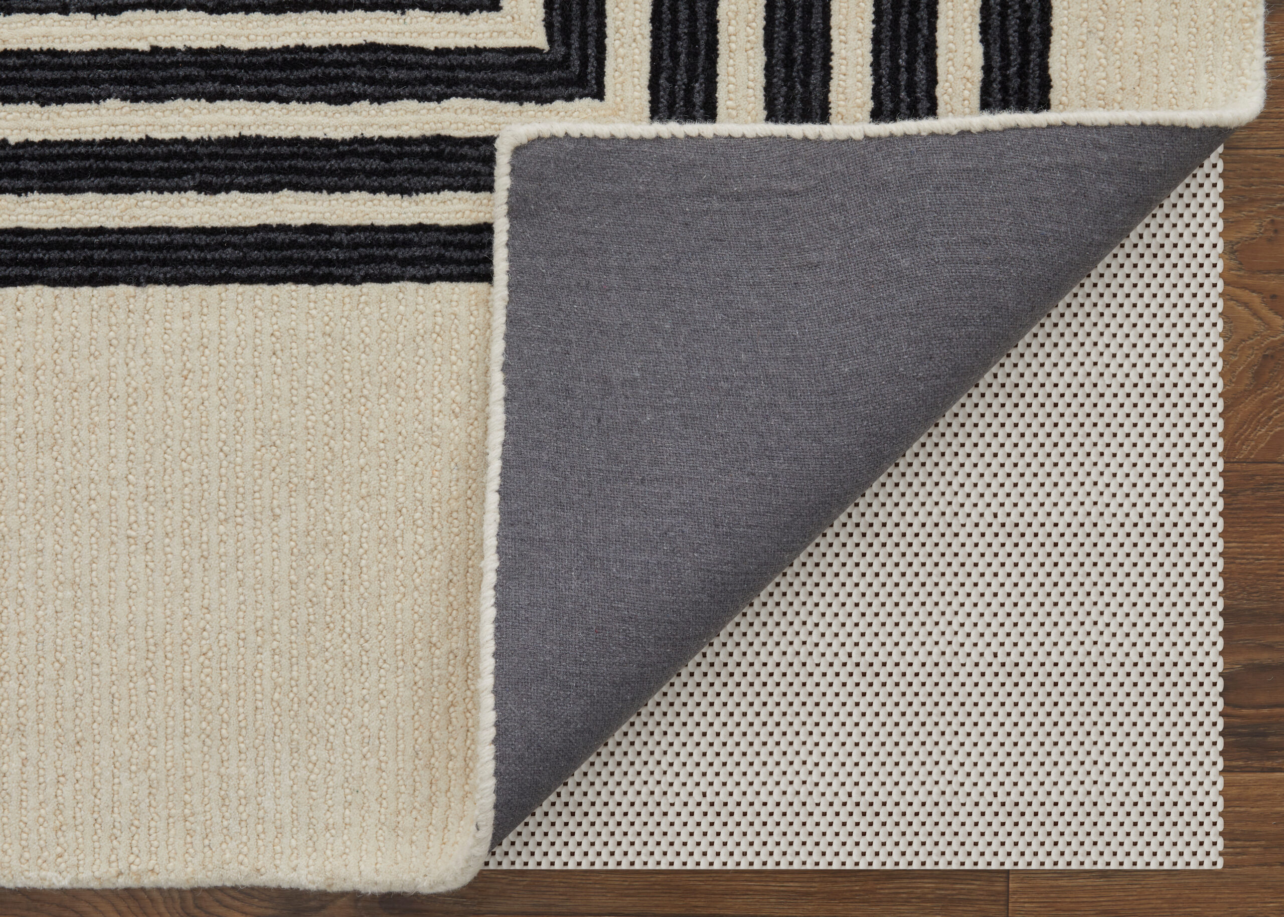 Feizy Maguire Transitional Abstract 8900F Gray/Ivory/Black Area Rug - Image 7