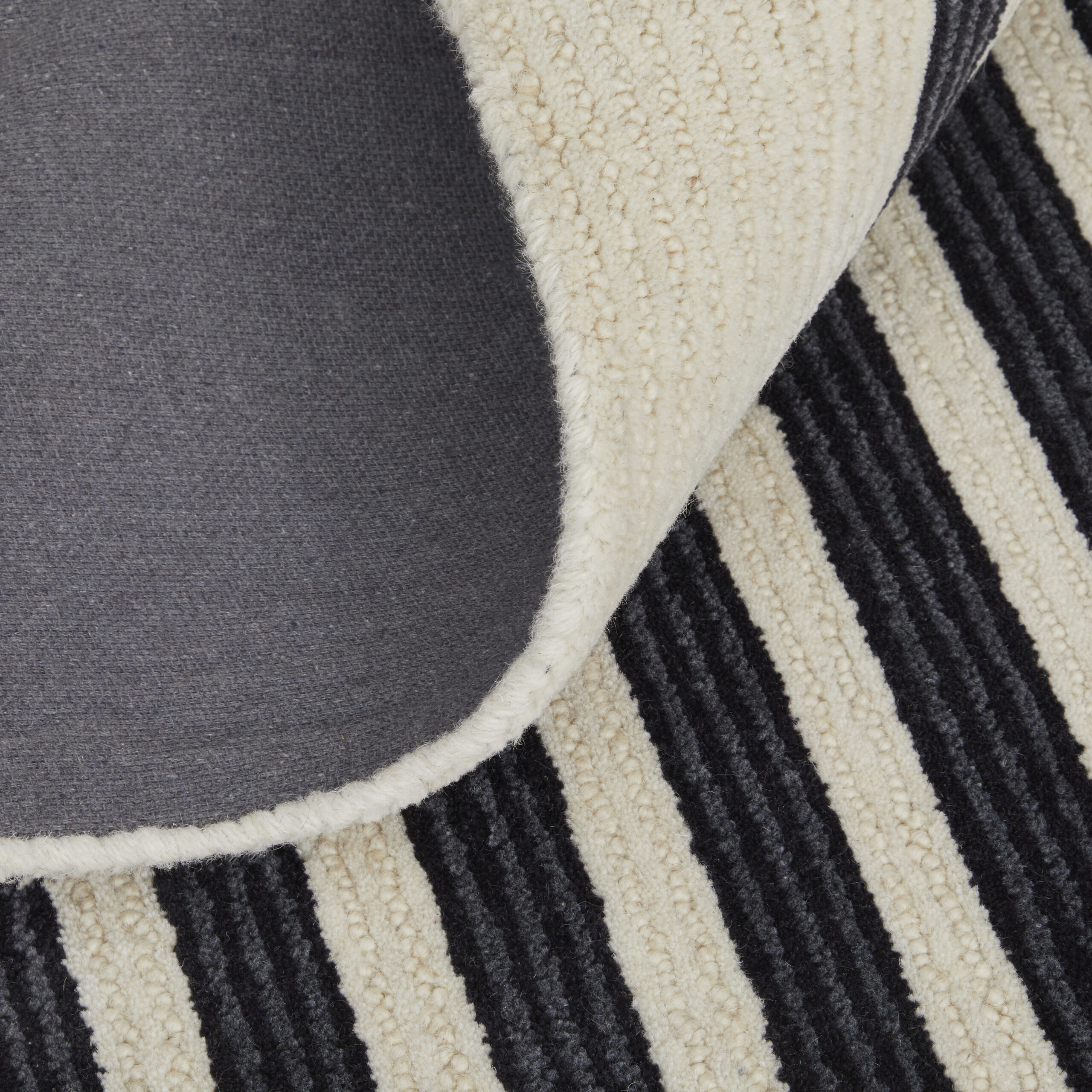Feizy Maguire Transitional Abstract 8900F Gray/Ivory/Black Area Rug - Image 8